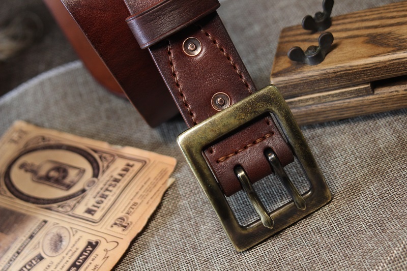 Подарочная упаковка Мужской ремень Jackson (коньяк)