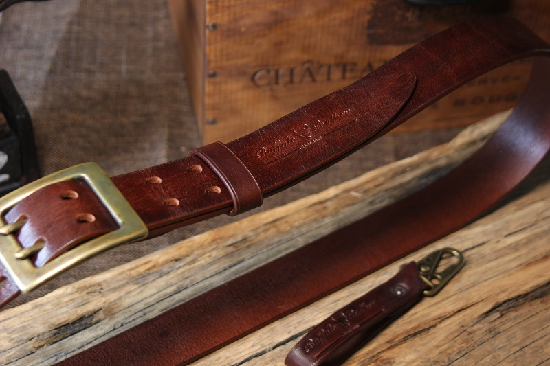 Мужской ремень Jackson (коньяк)