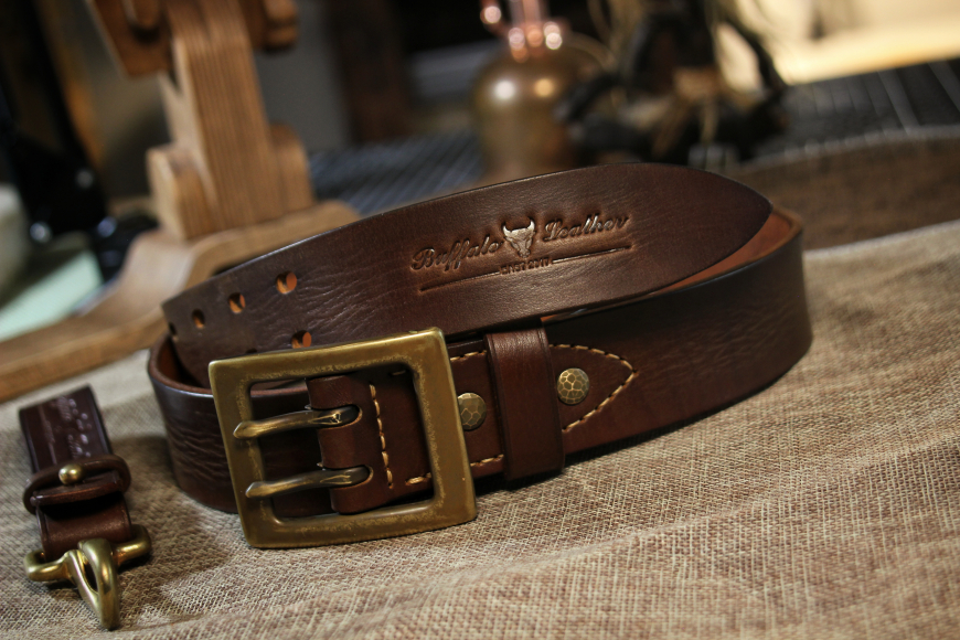 Мужской ремень Jackson (коньяк)