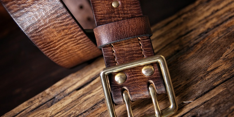 Персонализация для товара Ремень из кожи буйвола - Military