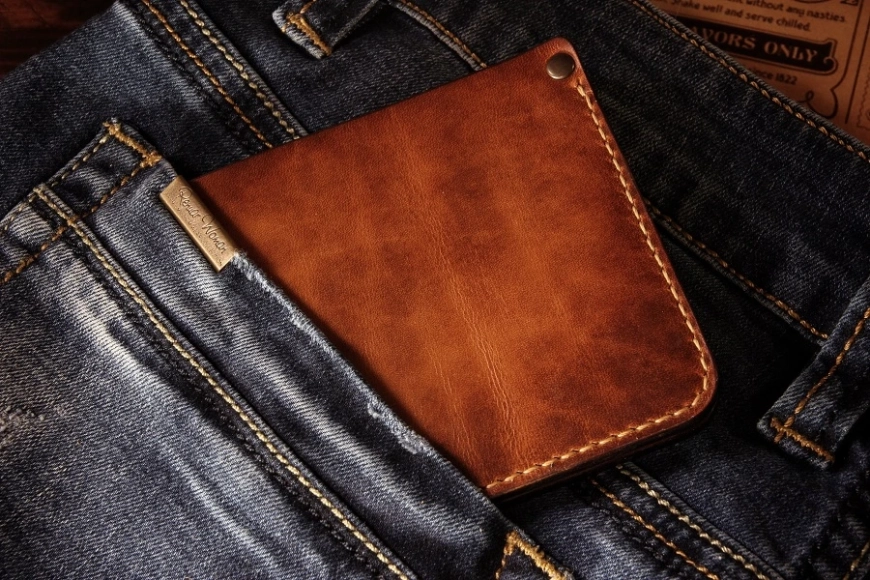 Портмоне из натуральной кожи Classik