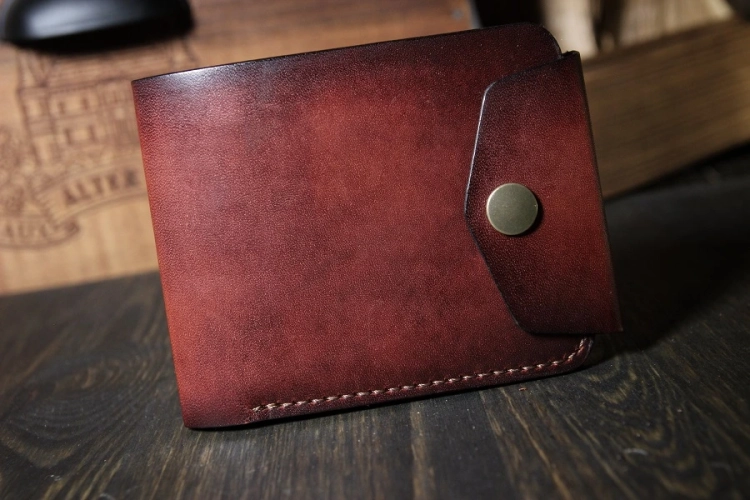 Кожаное портмоне Grace - Коньяк