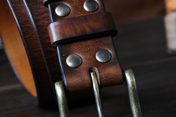 Персонализация для товара Ремень для джинс из натуральной кожи