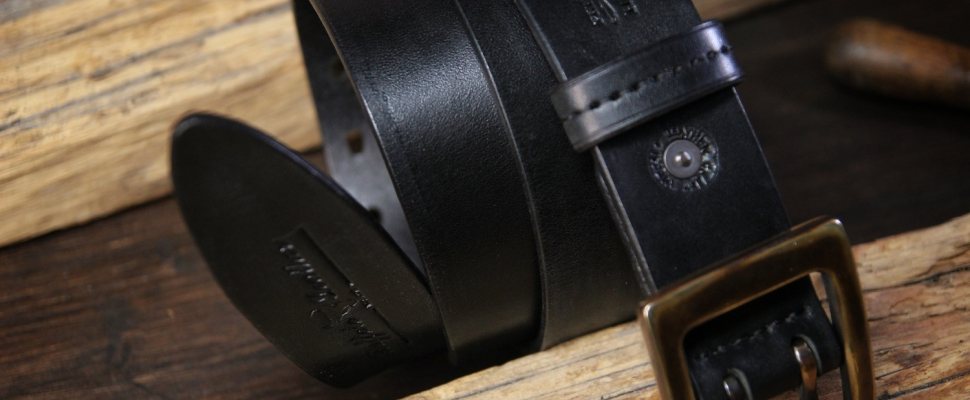 Персонализация для товара Кожаный ремень для джинсов Costner