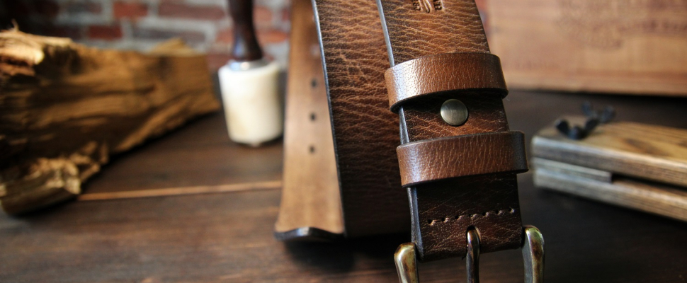 Персонализация для товара Мужской классический ремень Buffalo 