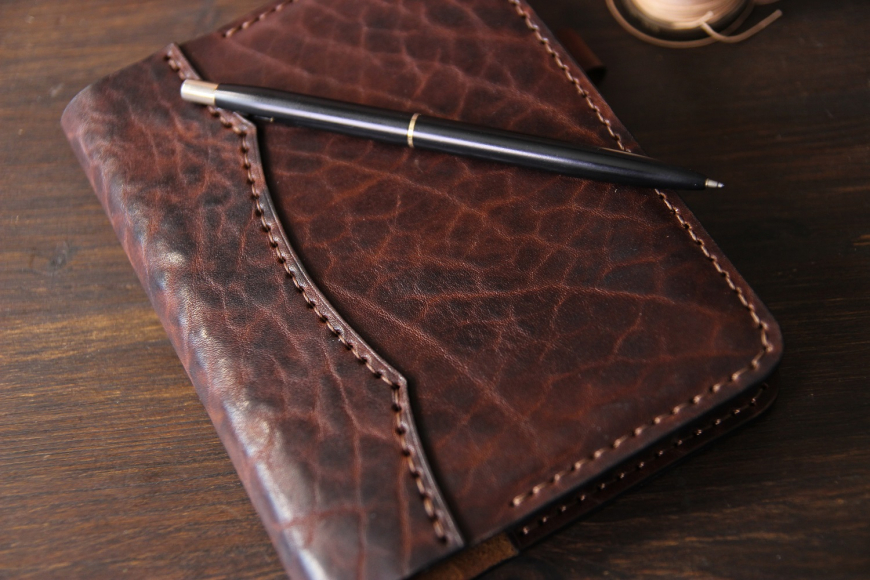 Недатированный кожаный ежедневник А6 Недатированный кожаный ежедневник А6