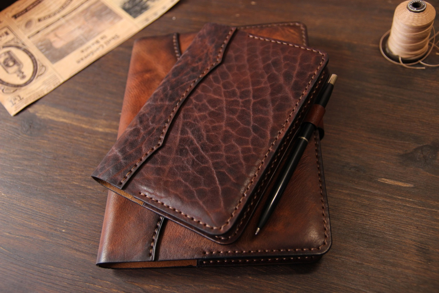 Недатированный кожаный ежедневник А6 Недатированный кожаный ежедневник А6