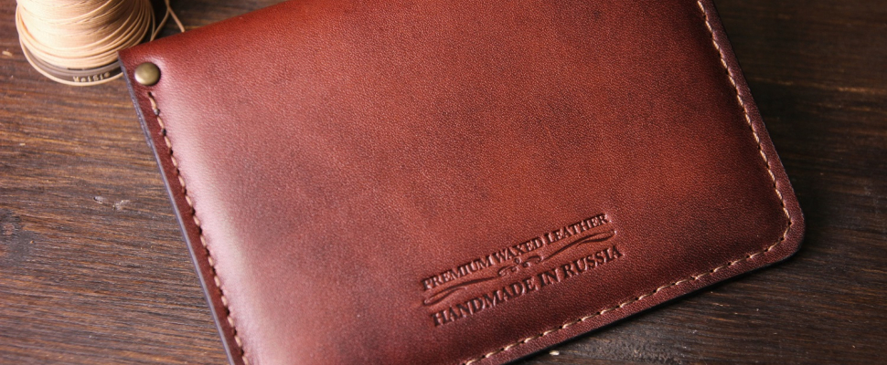 Персонализация для товара Кожаная обложка для документов Casper