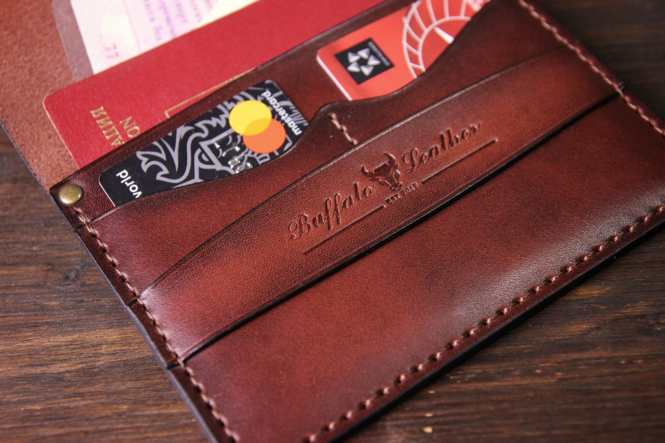 Подарочная упаковка Кожаная обложка для документов Casper