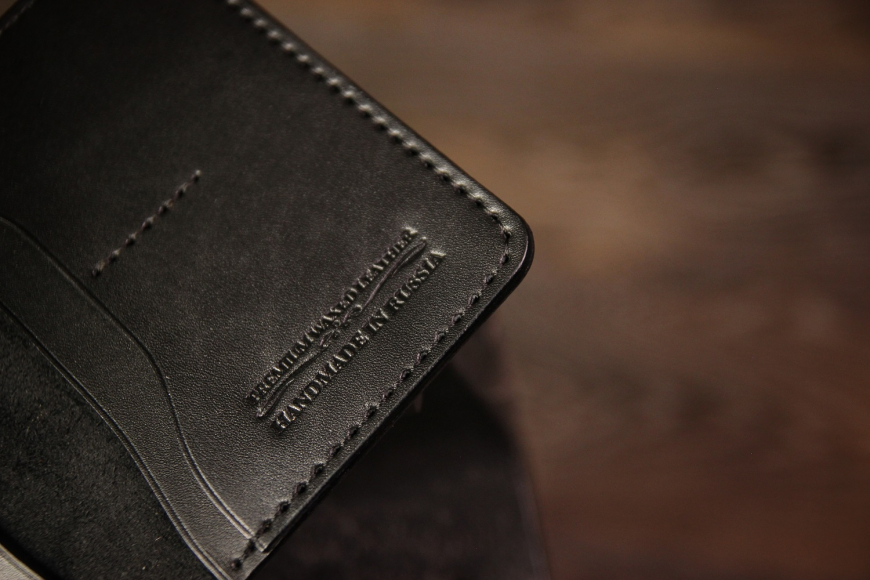 Обложка для документов и паспорта - черный